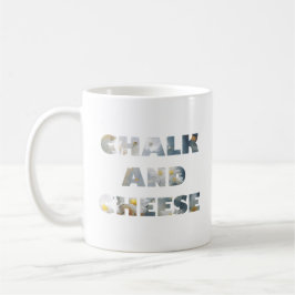 Taza De Café Chalk y queso