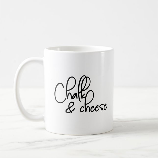 Taza De Café Chalk y queso (Izquierda)