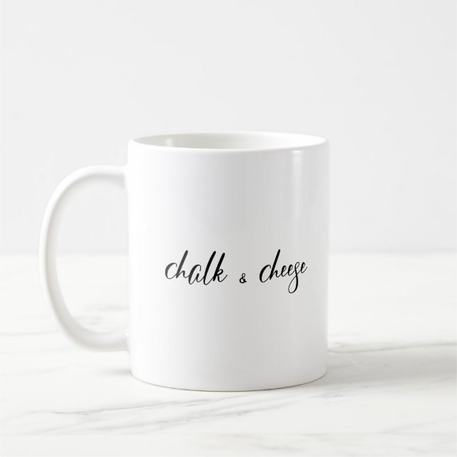 Taza De Café Chalk y queso (Izquierda)