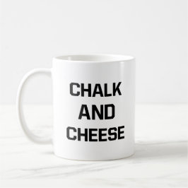 Taza De Café Chalk y queso
