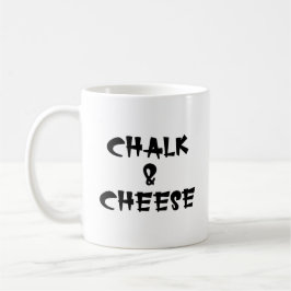 Taza De Café Chalk y queso