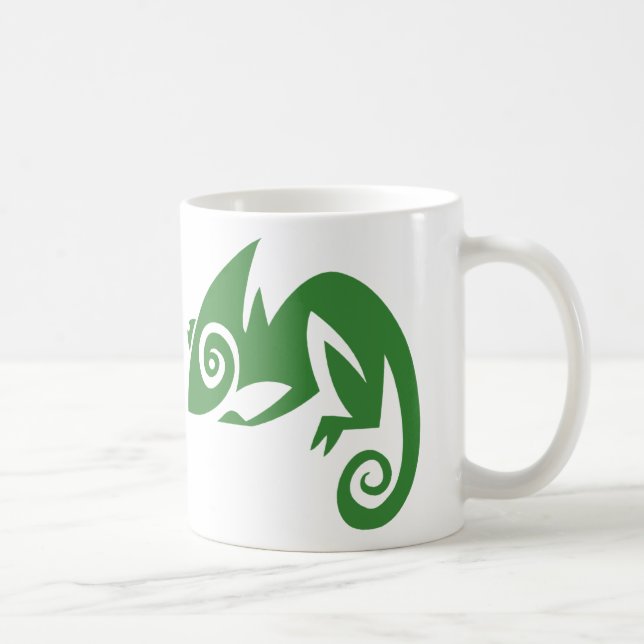 Taza De Café Chameleon gráfico (Derecha)