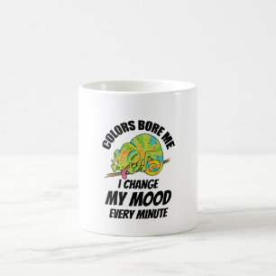 Taza De Café Chameleon - Los Colores Son Aburridos