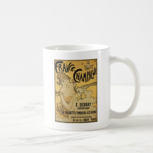 Taza De Café Champagne francés (Derecha)