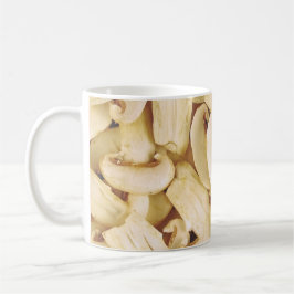 Taza De Café Champiñones frescos cortados