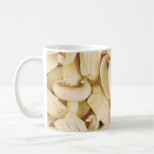 Taza De Café Champiñones frescos cortados