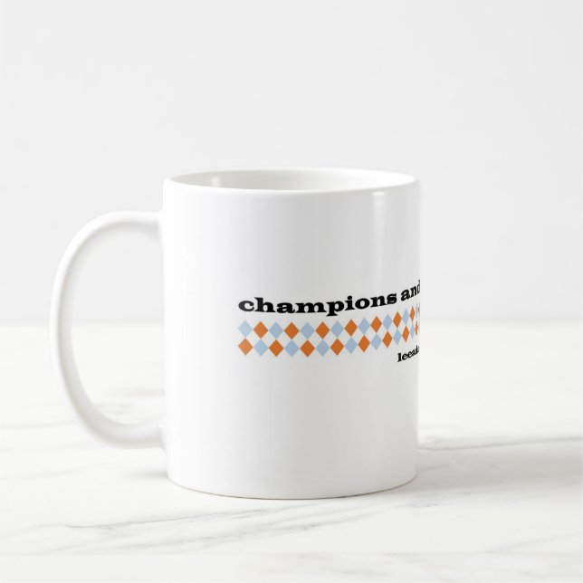 Taza De Café Champions and Lunatics Mug (Izquierda)