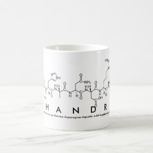 Taza De Café Chandra peptide nombre mug