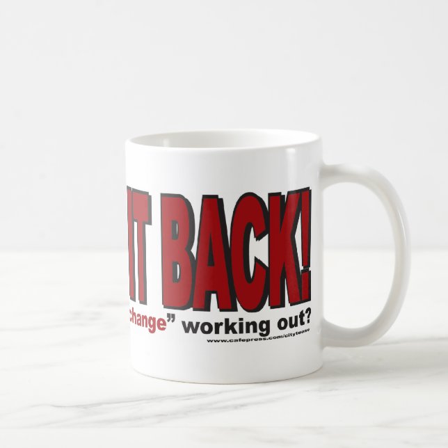 Taza De Café CHANgE-IT-BACK (Derecha)
