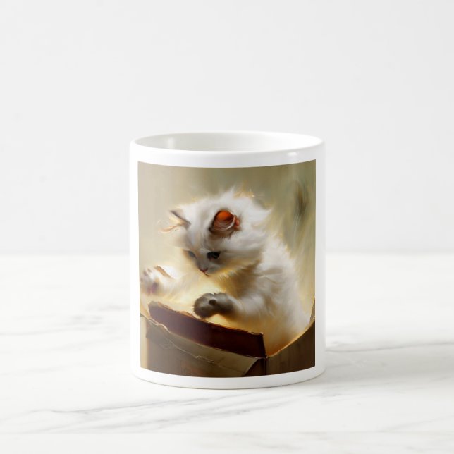 Taza De Café Chantilly-Tiffany Cat (Centro)