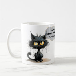 Taza De Café Chaos Kitty Mug: Not Sorry