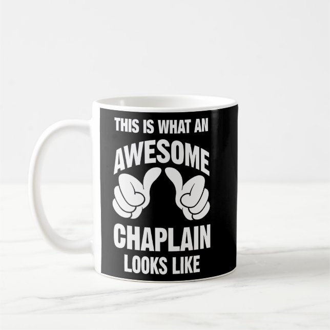 Taza De Café Chaplain Asombroso Parece Gracioso (Izquierda)
