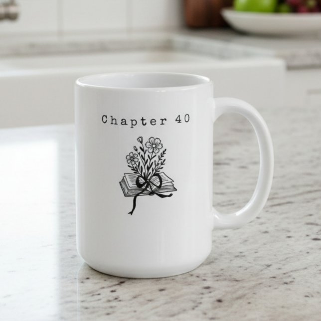 Taza De Café Chapter 40 Coquette Book Wildflowers (Subido por el creador)