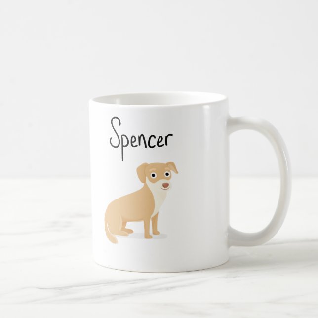Taza De Café ¡Chaqueta de punto el perro! (Derecha)
