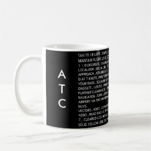 Taza De Café Charla 3, ATC, CHARLA del aeroplano