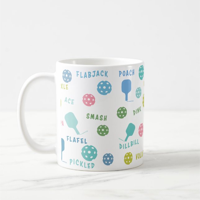 Taza De Café Charla divertida de piquetes (Izquierda)