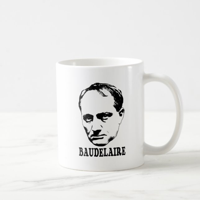 Taza De Café Charles Baudelaire (Derecha)