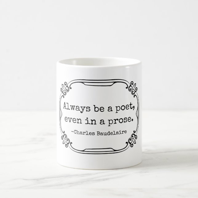 Taza De Café Charles Baudelaire (Centro)