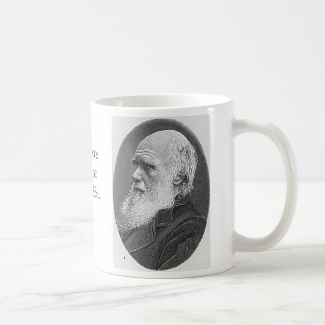 Taza De Café Charles Darwin (Derecha)