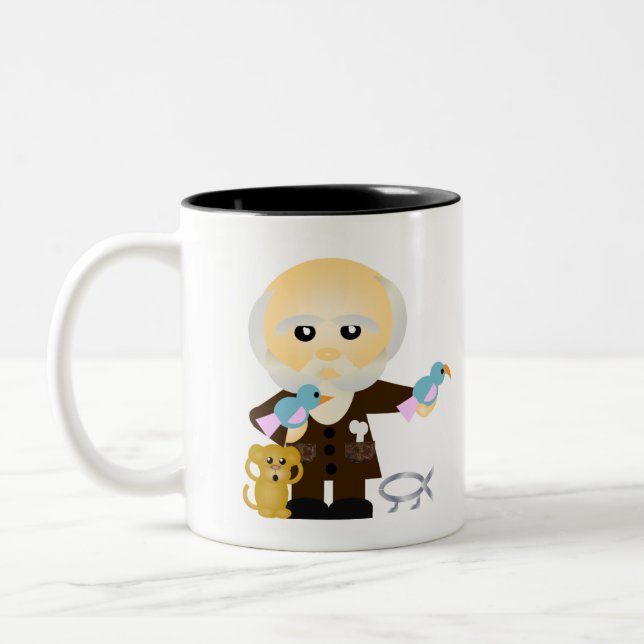 Taza De Café Charles Darwin (Izquierda)