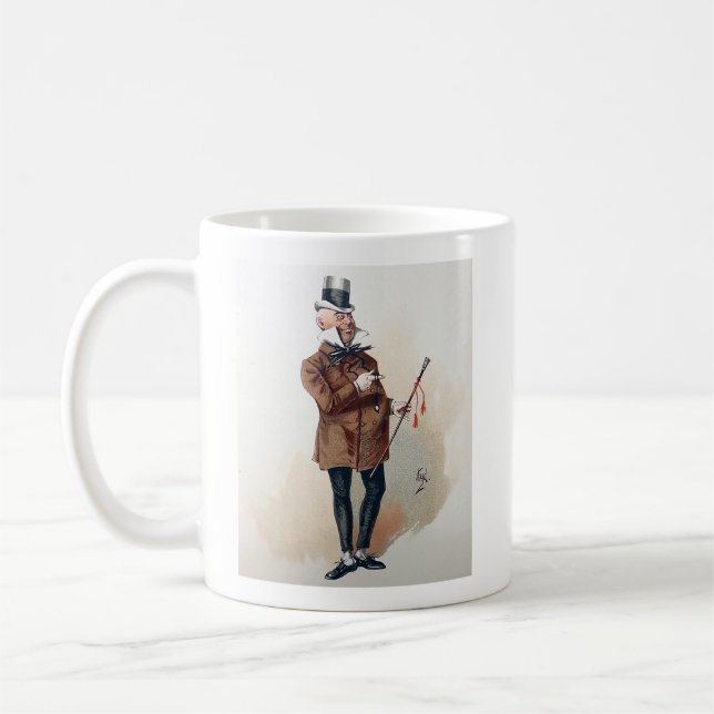 Taza De Café Charles Dickens, David Copperfield, Sr. Micawber (Izquierda)
