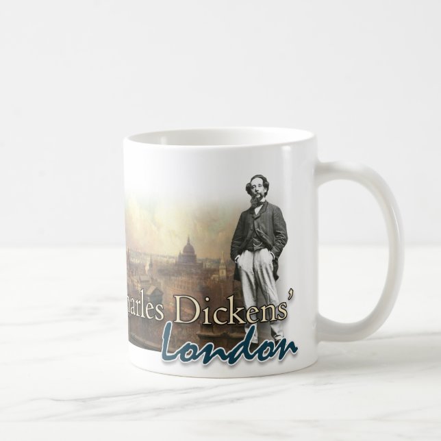 Taza De Café Charles Dickens London Mug (Derecha)