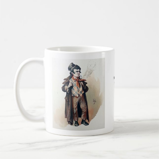 Taza De Café Charles Dickens, Oliver Twist, El Dodger Artístico (Izquierda)