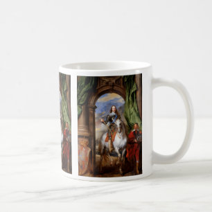 Taza De Café Charles I a caballo por Van Dyck