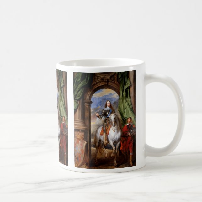 Taza De Café Charles I a caballo por Van Dyck (Derecha)