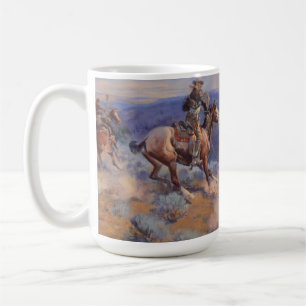 Taza De Café Charles Marion Russell - Bucles Y Caballos Swift