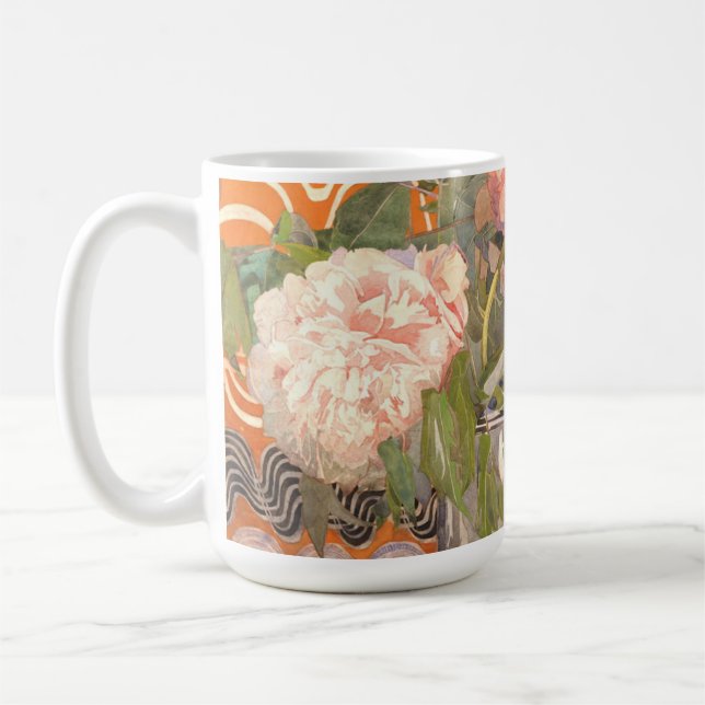 Taza De Café Charles Rennie Mackintosh - Peonies (Izquierda)