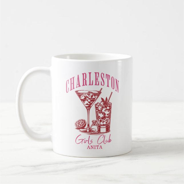 Taza De Café charleston bachelorette (Izquierda)