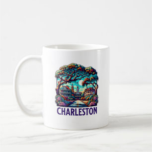 Taza De Café Charleston Ciudad Carolina del Sur EE. UU.