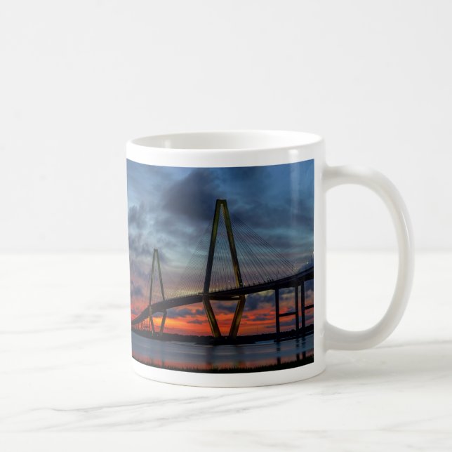 Taza De Café Charleston Fire Like Sunset Coffee Mug (Derecha)