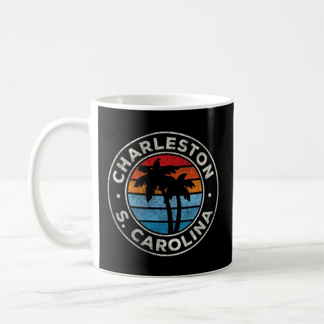 Taza De Café Charleston South Carolina Sc 70S (Izquierda)