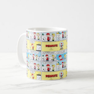Taza De Café Charlie Brown   Bola de cristal con nieve