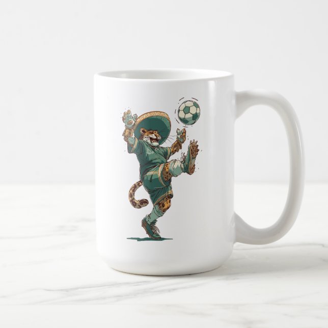 Taza De Café Charro Jaguar Striker (Derecha)