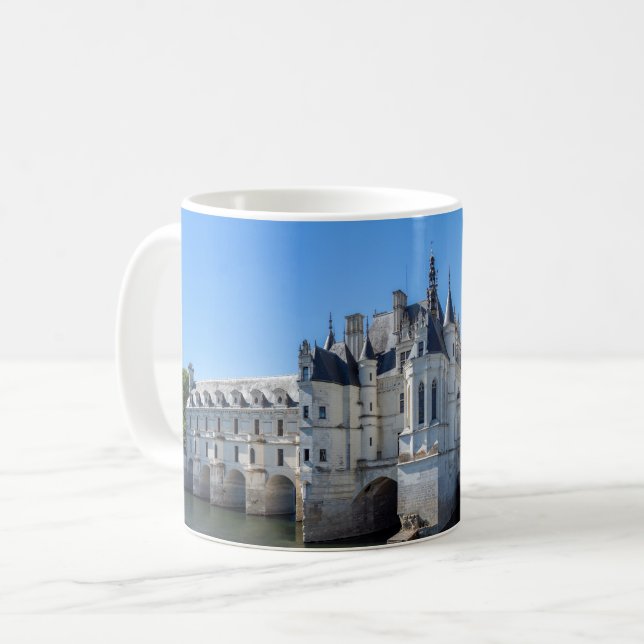 Taza De Café Chateau de Chenonceau, en el valle del Loira, Fran (Anverso izquierdo)