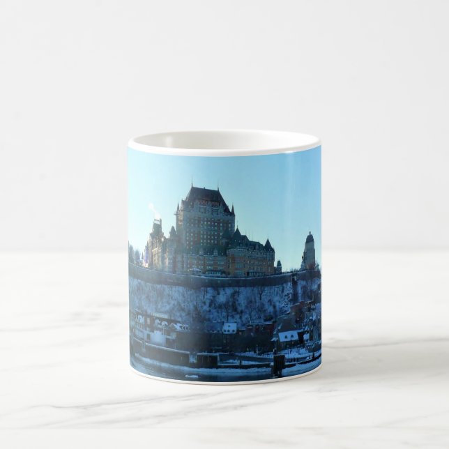 Taza De Café Chateau Frontenac, Quebec, Canadá (Centro)
