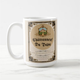 Taza De Café Châteauneuf du Papa Mug - Gracioso regalo de parod
