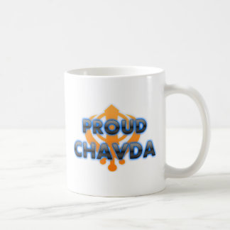Taza De Café Chavda orgulloso, orgullo de Chavda