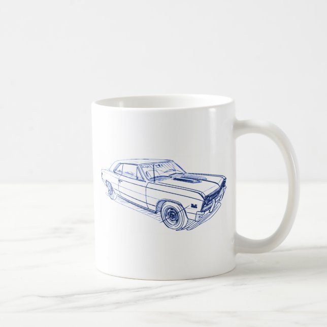 Taza De Café Che Chevelle 1967 (Derecha)