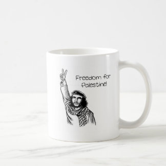 Taza De Café ¡Che Guevara, libertad para Palestina!
