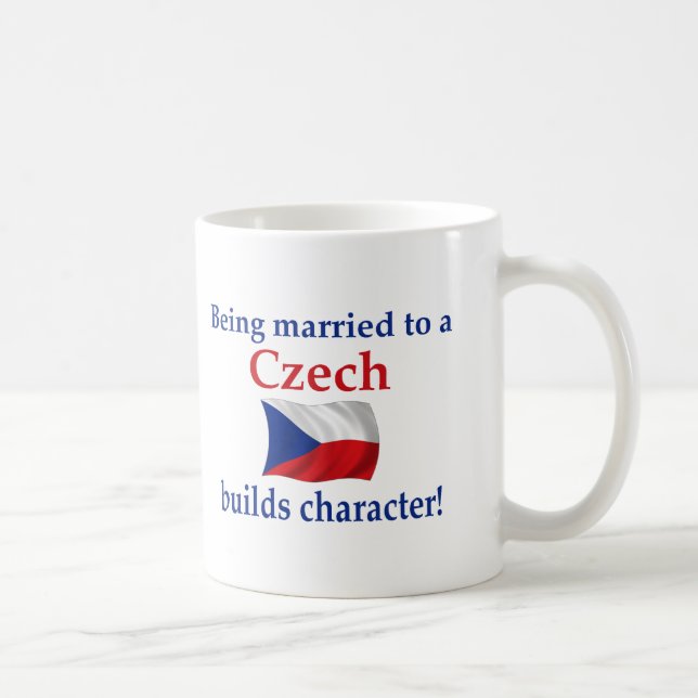 Taza De Café Checo construye el carácter (Derecha)