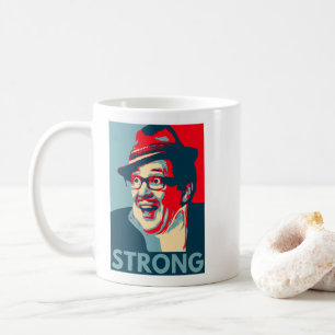 Taza De Café Cheeky Count Arthur Strong mug cerámico