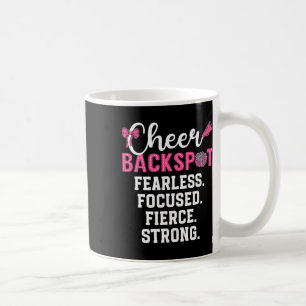 Taza De Café Cheer Ckspot Intrépido Enfocado Feroz Porristas
