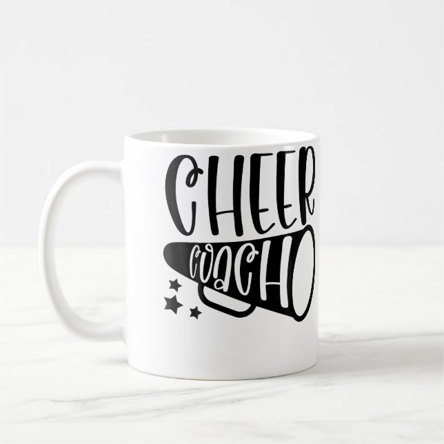Taza De Café Cheer Coach Cheerleading Coach (Izquierda)