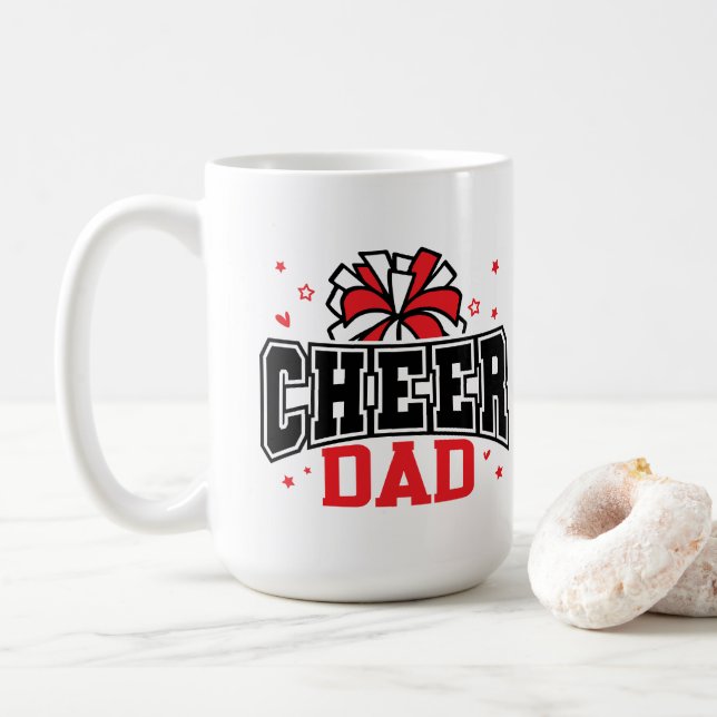 Taza De Café Cheer Dad (Con donut)