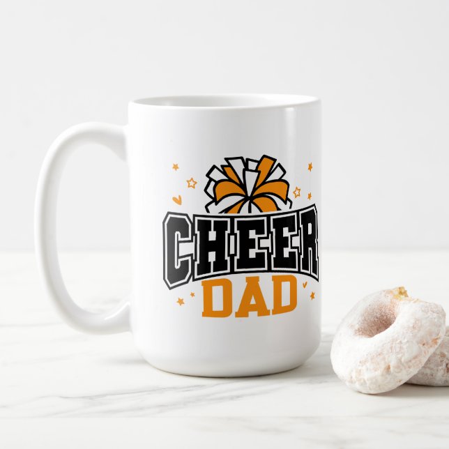Taza De Café Cheer Dad (Con donut)