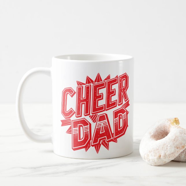 Taza De Café Cheer Dad (Con donut)